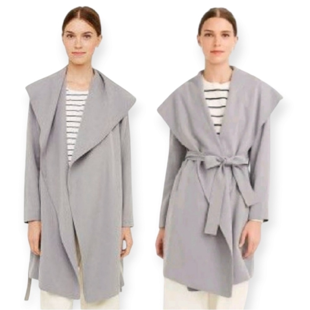 Club Monaco Drapey Twill Trench
